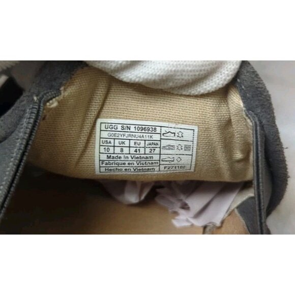 UGG Women’s Size‎ 10 Gray Suede Slip-On Shoes Pre-Owned Comfort Casuals - Picture 6 of 8